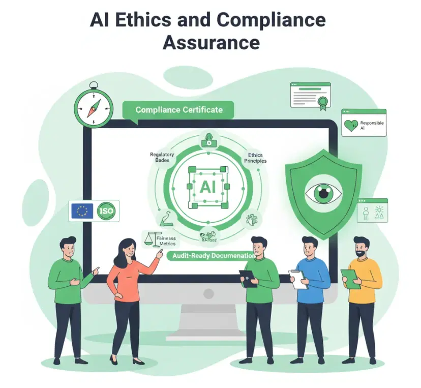 Illustration for Ethical & Compliant AI