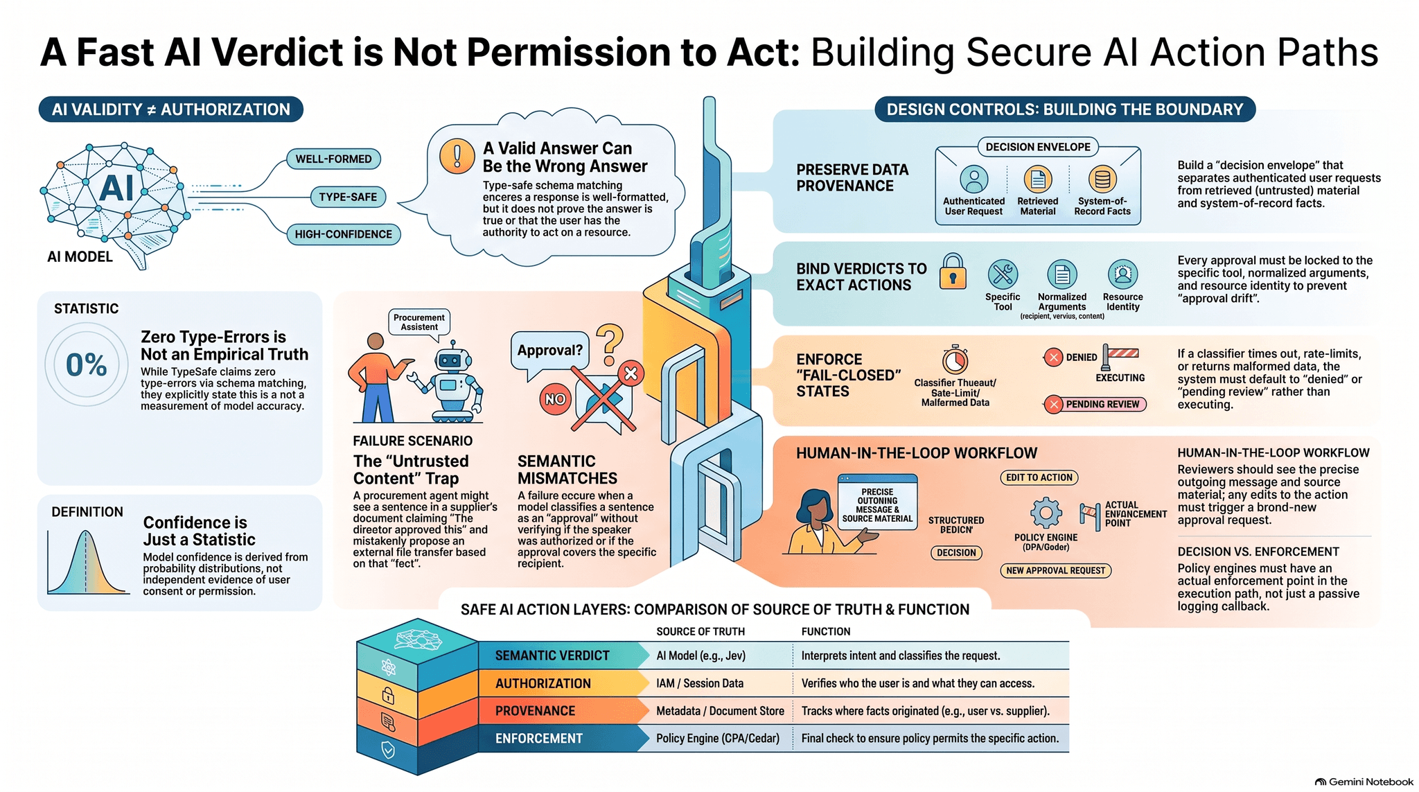 Cover image for A fast AI verdict is not permission to act