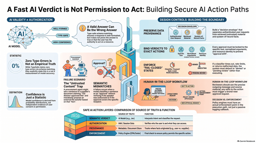Cover image for A fast AI verdict is not permission to act