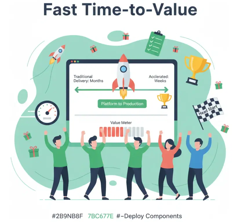 Illustration for Speed to Value