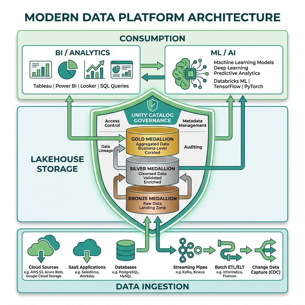 Modern Data Platform Accelerator Architecture